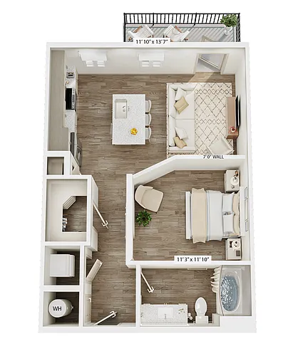 Floor plan E1