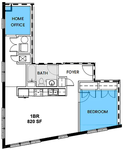 Floor plan A1F