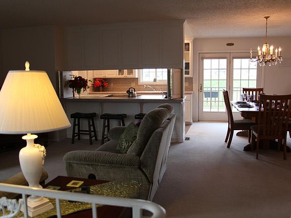 LR looking East toward deck