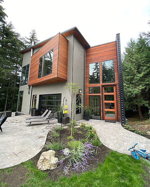 Entry and patio
