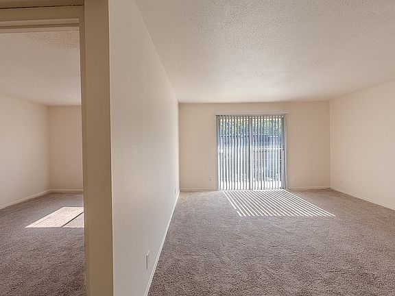 Living Area & Bedroom View