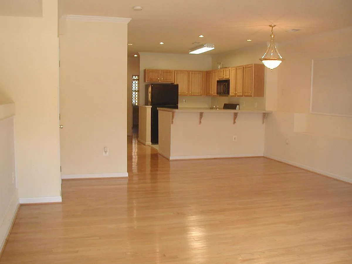 Living/Dining Room and Kitchen - 1619 12th St NW #1