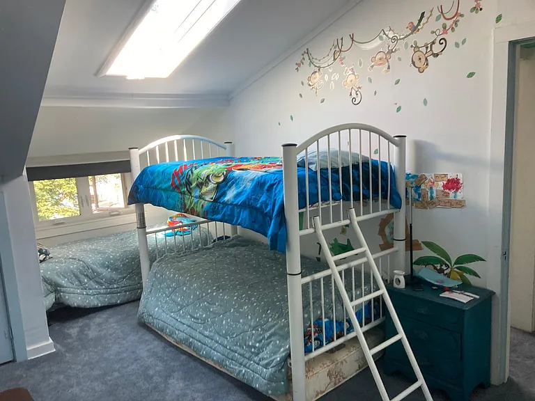 1 of 2 bedrooms upstairs