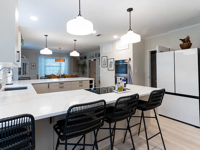 Kitchen, renovated 2024.