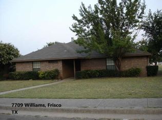 7709 Williams Ave, Frisco, TX 75033