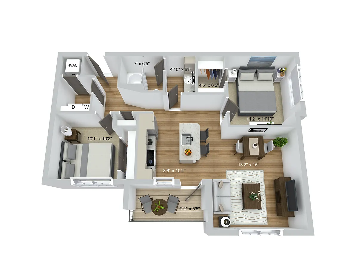 Floor plan Groove 2.1