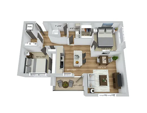 Floor plan Groove 2.1