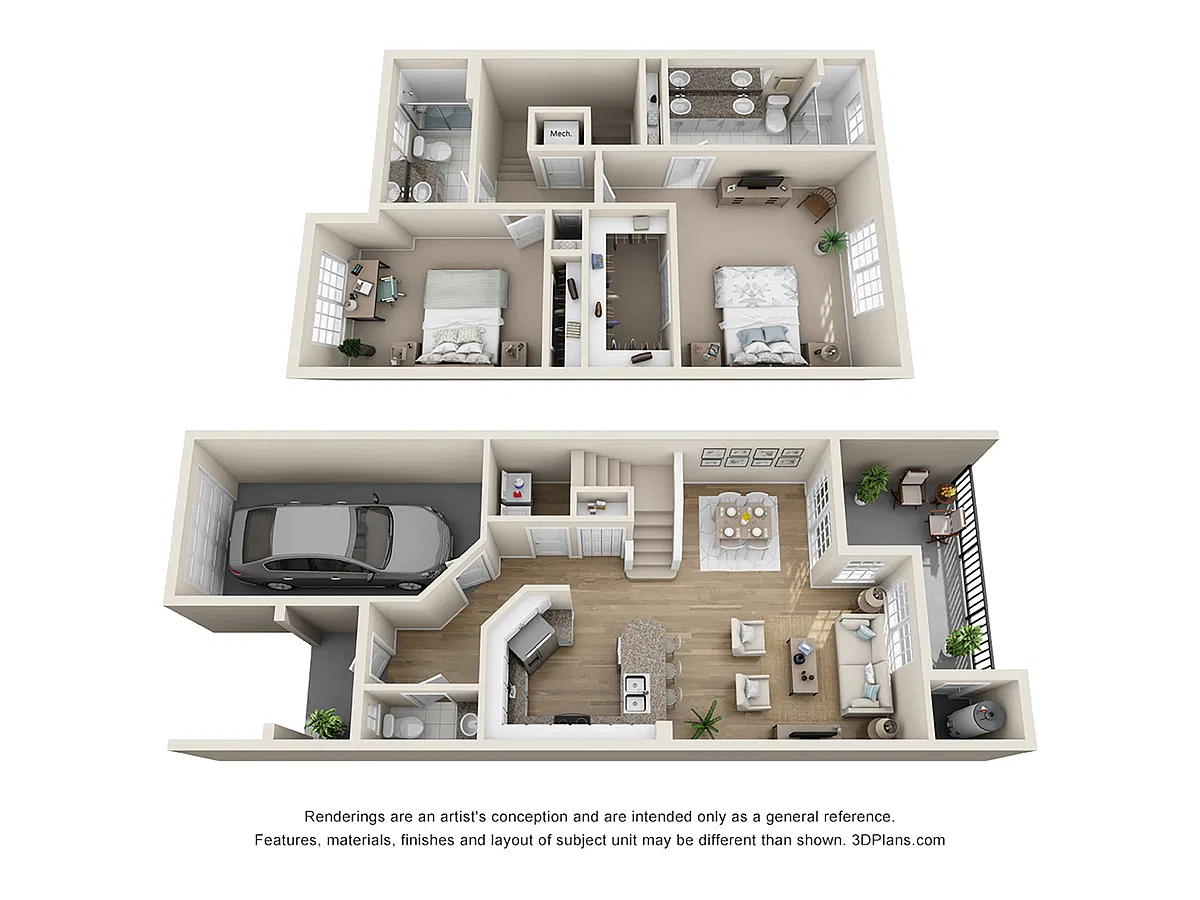 Floor plan B3