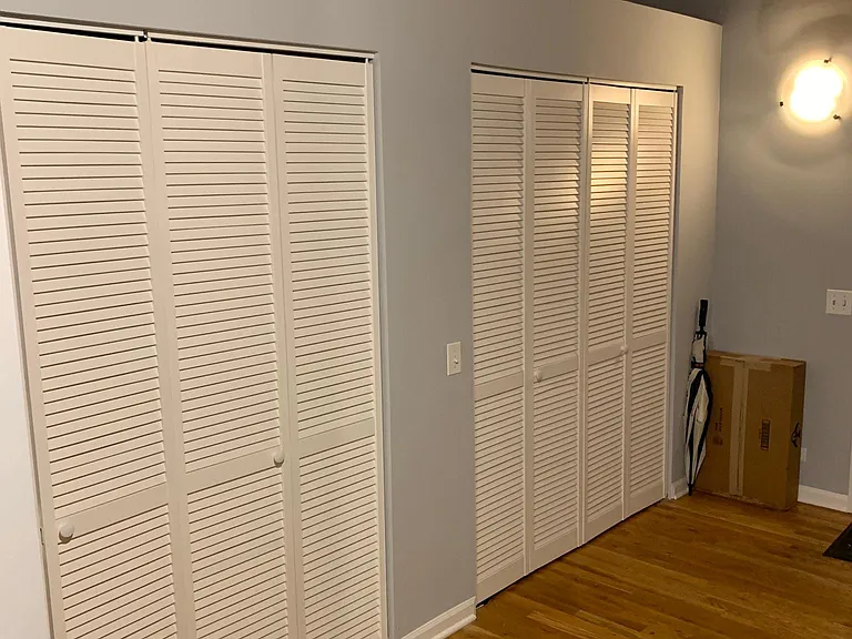 Storage / closets near entrance