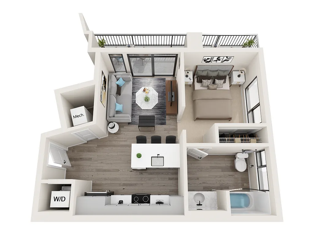 Floor plan Capricornus