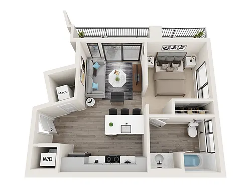 Floor plan Capricornus