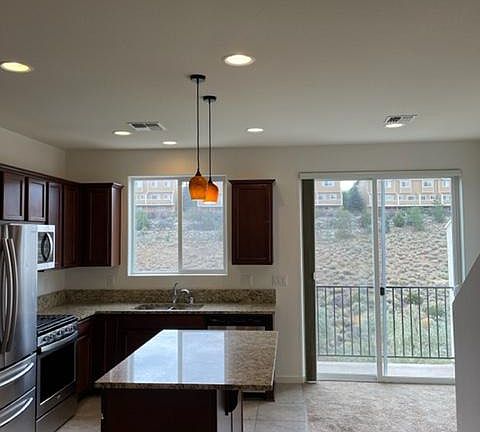 Kitchen and balcony