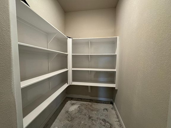 Construction progress - walk in pantry