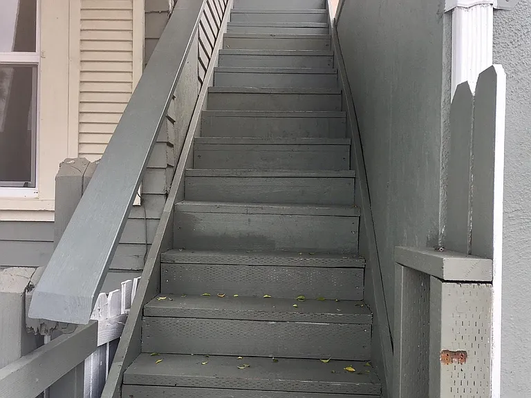 Staircase to Upper Unit