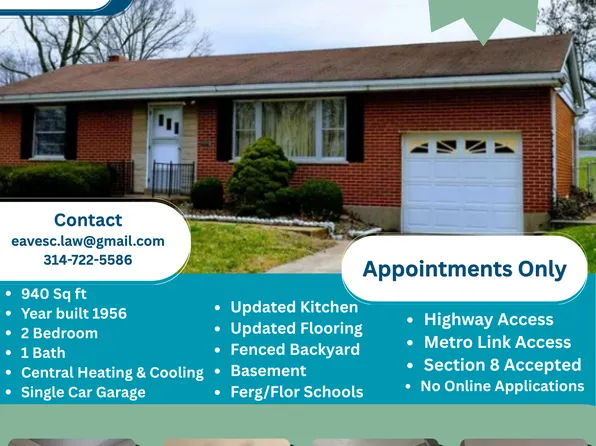 (undisclosed Address), Saint Louis, MO 63121