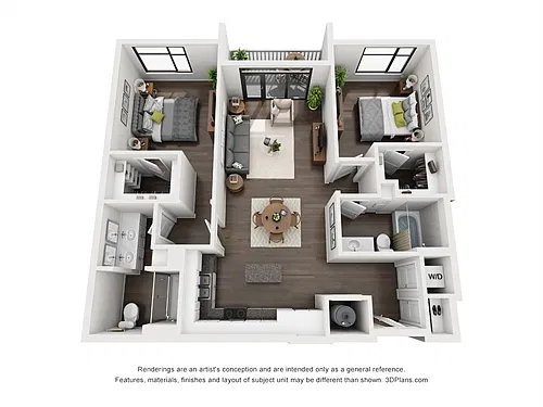 Floor plan Cotton (C3)