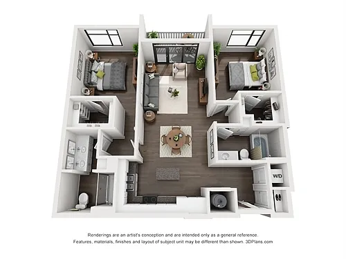 Floor plan Cotton (C3)