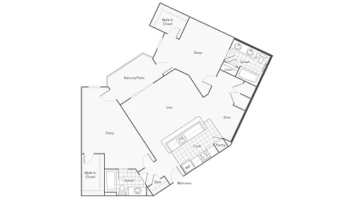 Floor plan Chesapeake