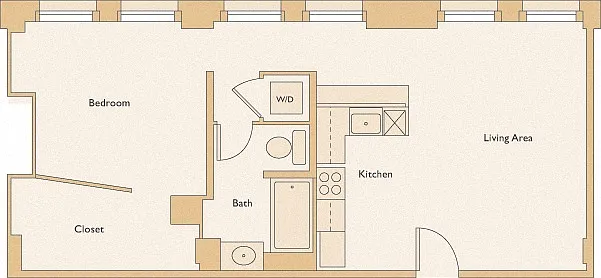 Floor plan 1P