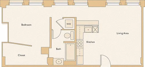 Floor plan 1P