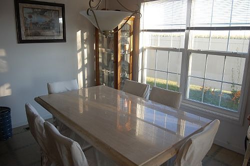 Dining room next to the kitchen