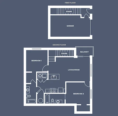 Floor plan Ashland- Second Floor