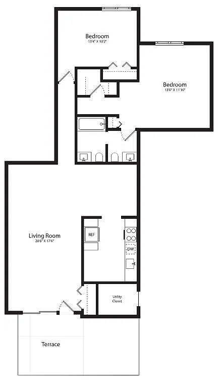 Floor plan B3