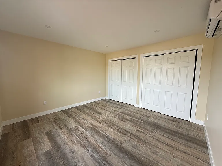 Bedroom #2 with large closet space.