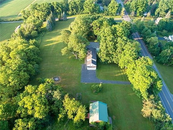 Aerial view of property