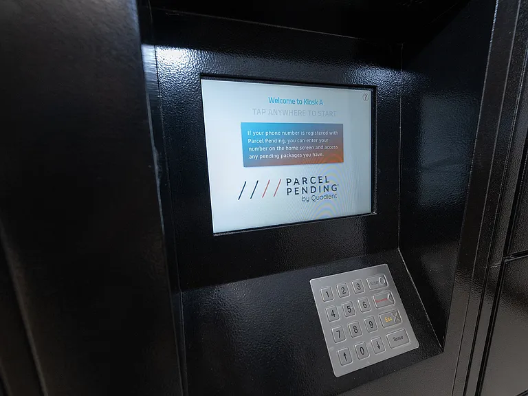 You'll be notified when you have a package to pick up with our Parcel Pending system.