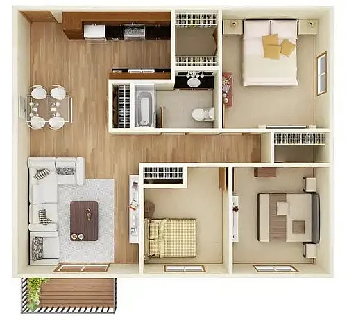Floor plan Napa