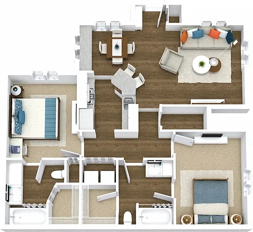 Floor plan Coral Key