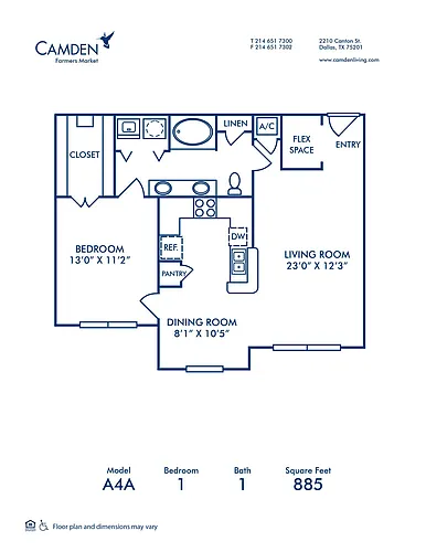 Floor plan A4A