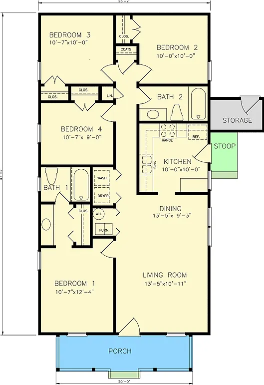 4 bed, 2.0 bath, 1350 sqft, $1,850 — Photo 2