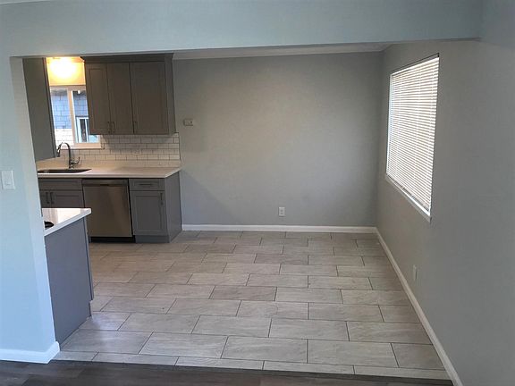 Dining area connected to kitchen