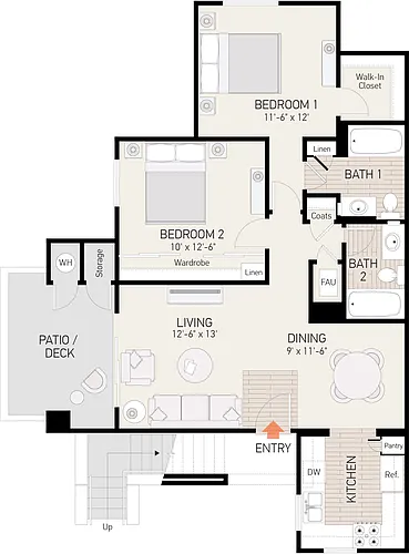 Floor plan Plan C2