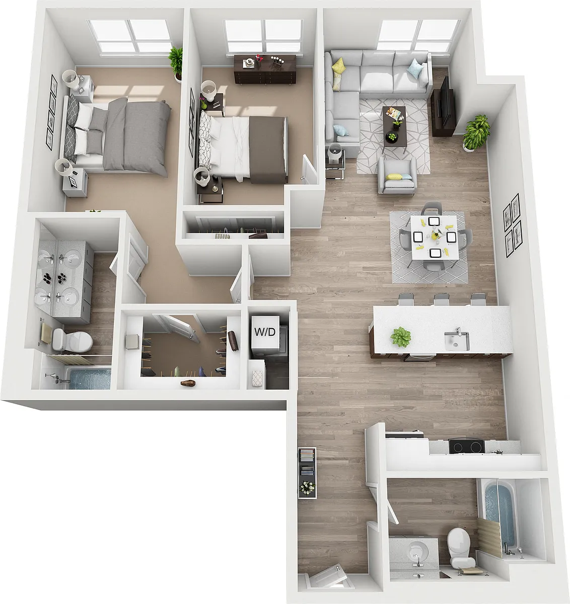 Floor plan Kerouac