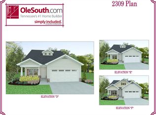 2309 Elevation DEF Plan, Woodruff Cove, Murfreesboro, TN 37128