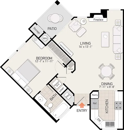 Floor plan Plan B