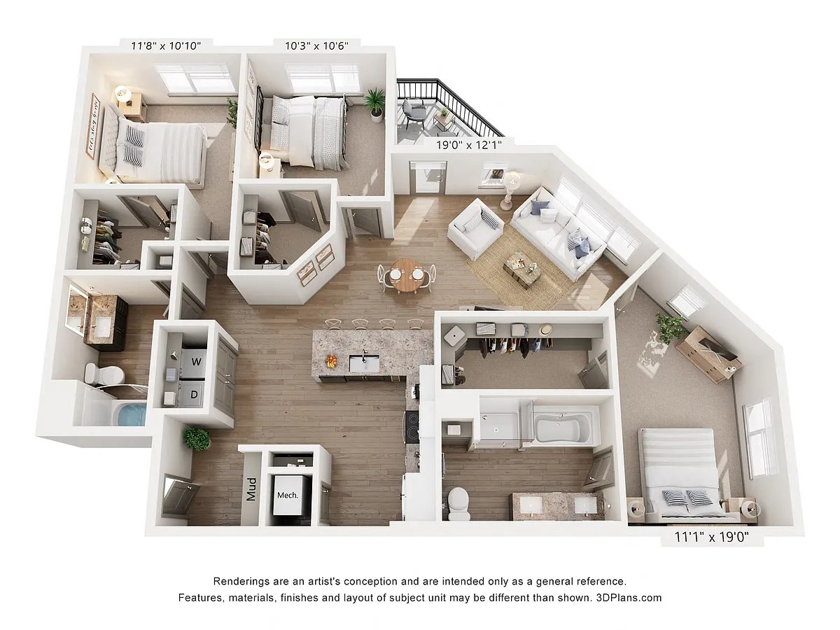 Floor plan C3