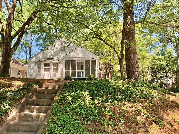 Street parking with steps leading to front door
