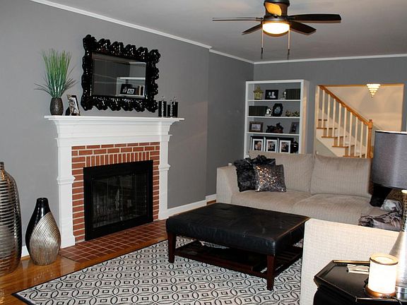 Wood Burning Fireplace