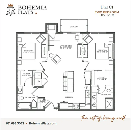 Floor plan C1