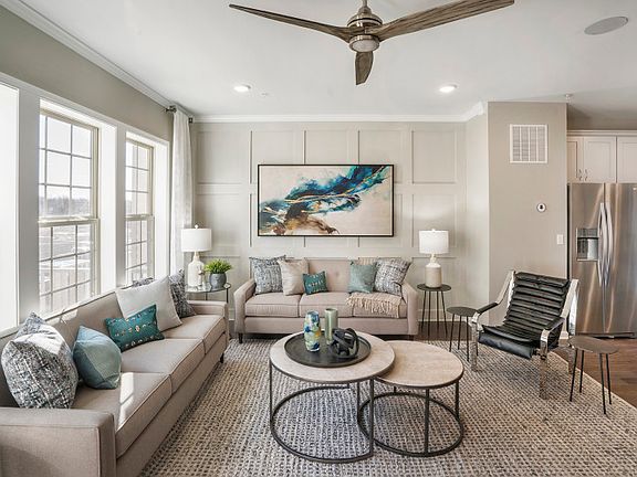 Natural light shines throughout main level