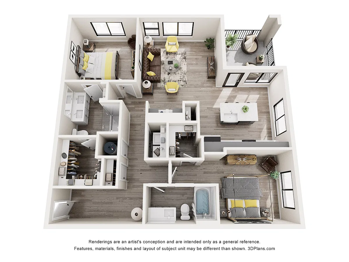 Floor plan The Barrington