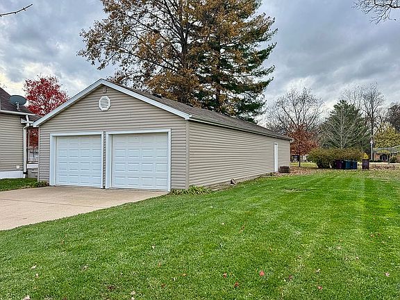 Large detached garage