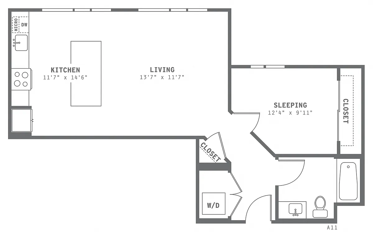 Floor plan A11
