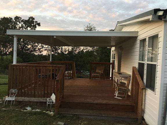 Covered Deck Front View