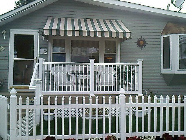 porch and fence added 2 years ago