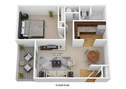 Floor plan A1 Village